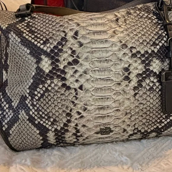 Coach Python Print Women's Bag - Picture 15 of 15